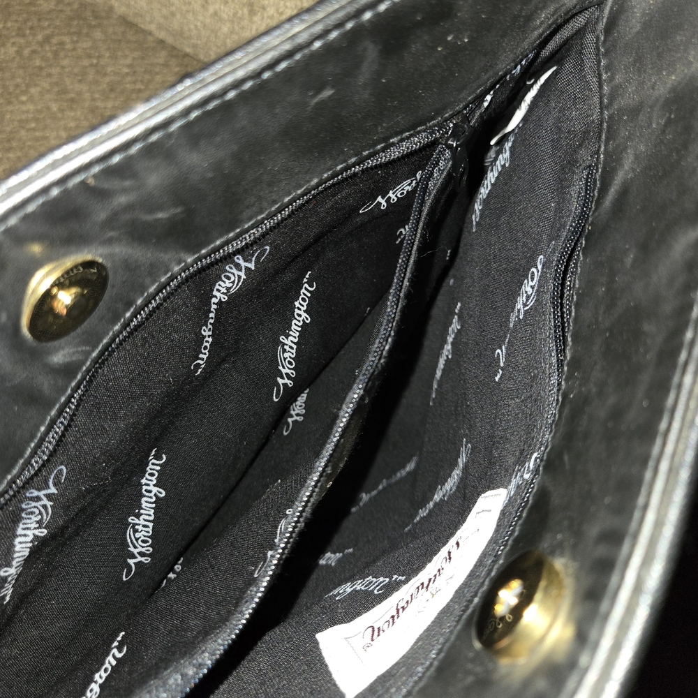 Worthington Genuine Leather Black Shoulder Bag - Picture 5 of 10